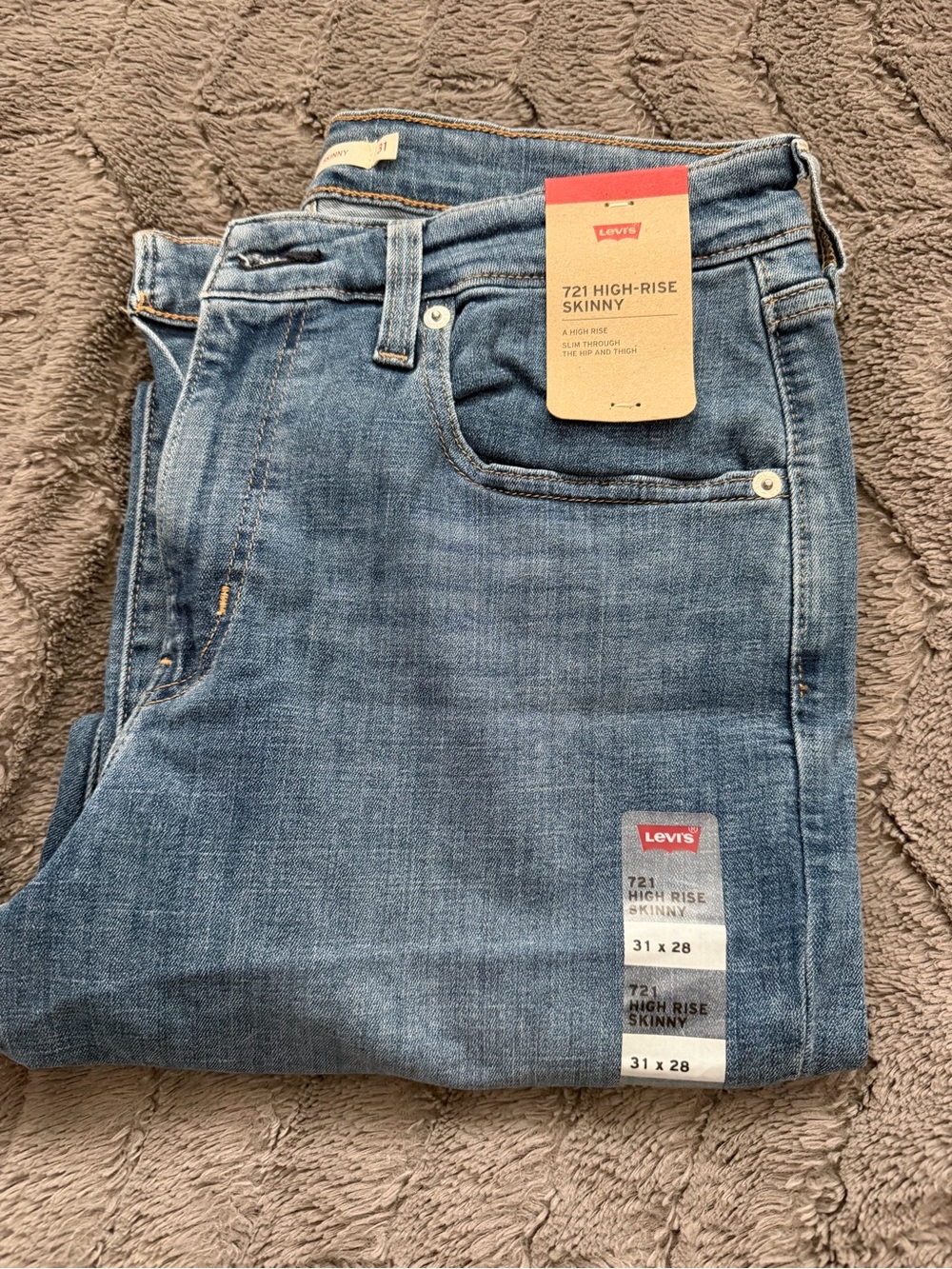 Levi's 721 High-Rise Skinny Jeans